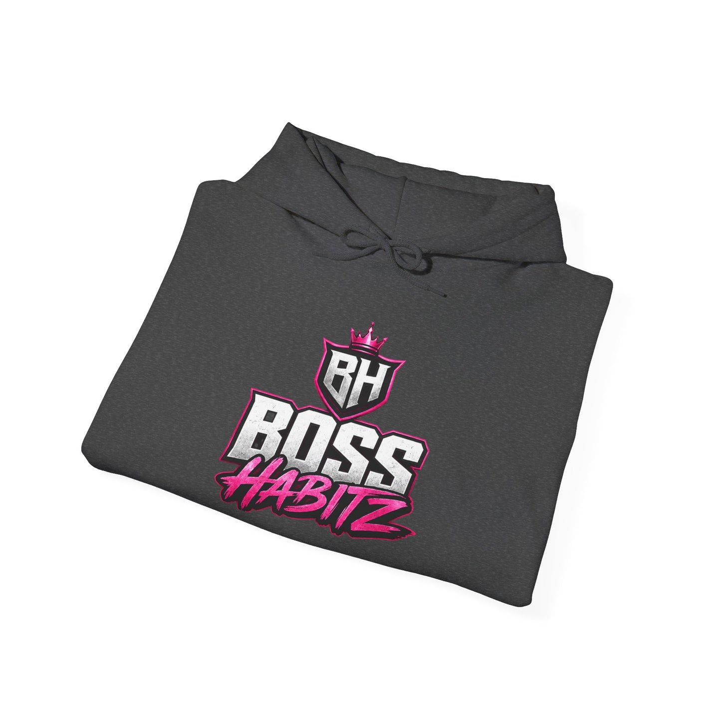 Boss Habitz Hoodie — Bold Logo Streetwear Pullover