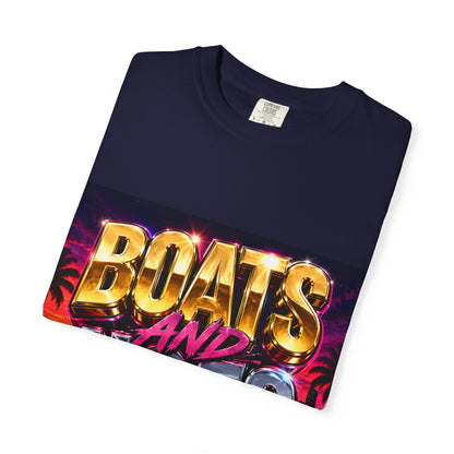Boats and Hiles Graphic T-Shirt — Retro Yacht Beach Vibe Tee