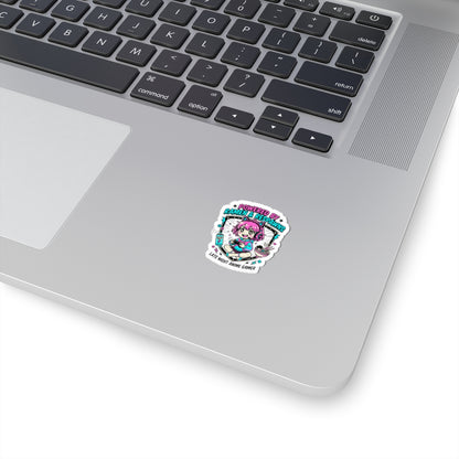 Powered by Ramen & Respawns Sticker | Anime Aesthetic, Chibi Gamer