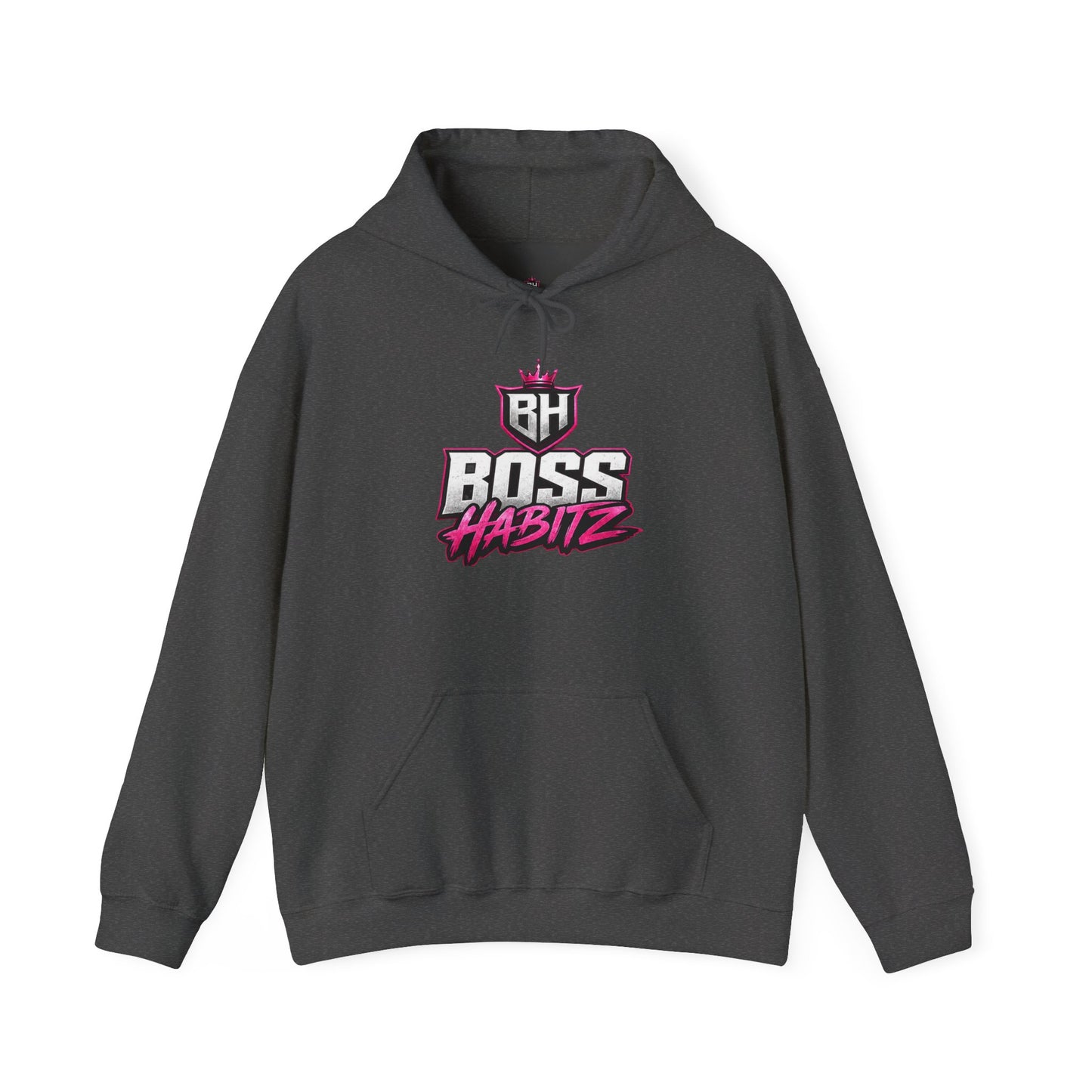 Boss Habitz Hoodie — Bold Logo Streetwear Pullover