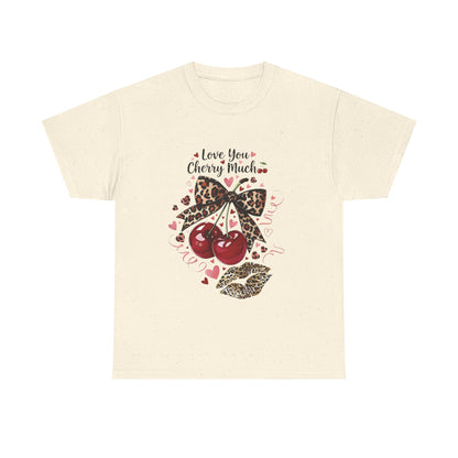 Cherry Love Tee – "Love You Cherry Much" Graphic T‑Shirt