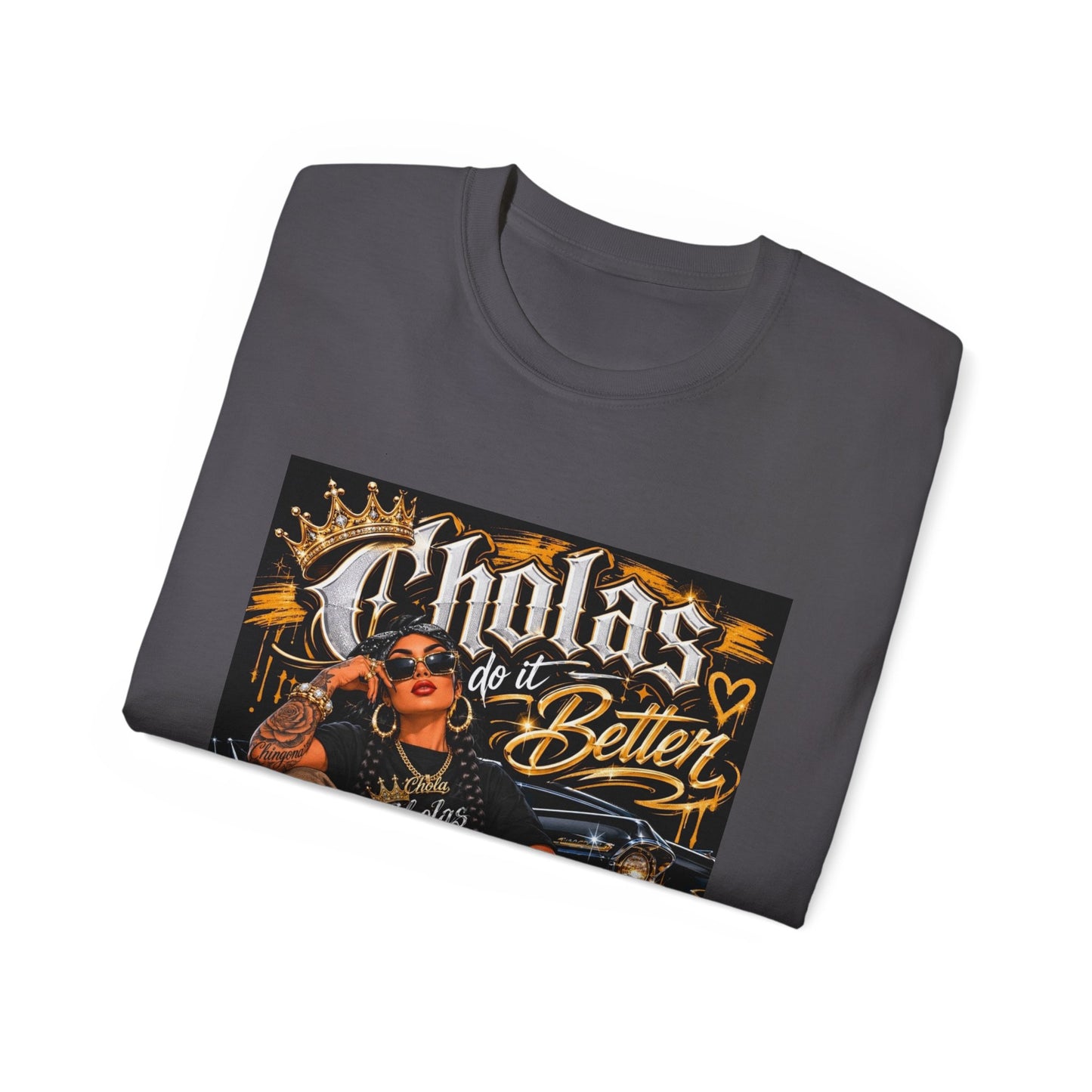 Cholas Do It Better T‑Shirt — Vintage Chola Street Art Tee