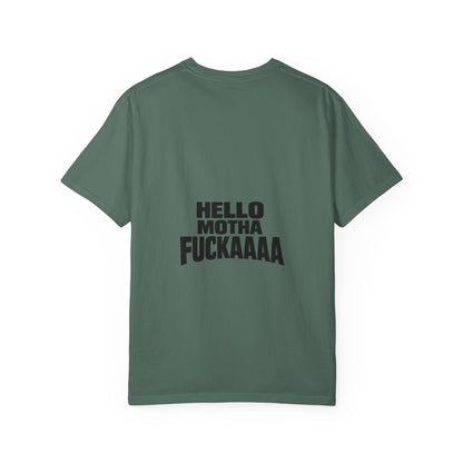 Texas Made Vintage Car T-Shirt — "Hello Motha Fuckaaaa" Back Print