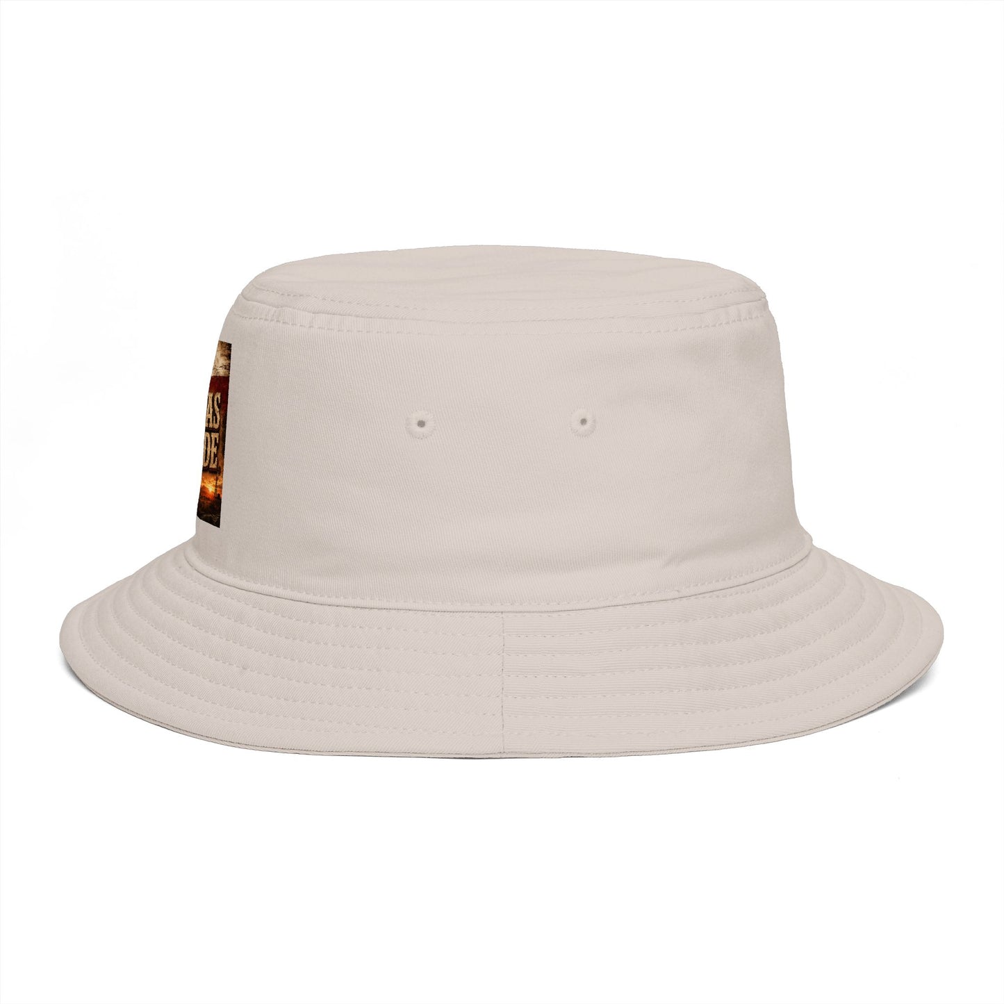 Texas Made Bucket Hat — Vintage Flag Graphic