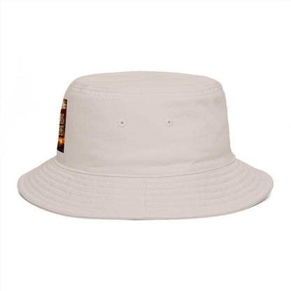 Texas Made Bucket Hat — Vintage Flag Graphic