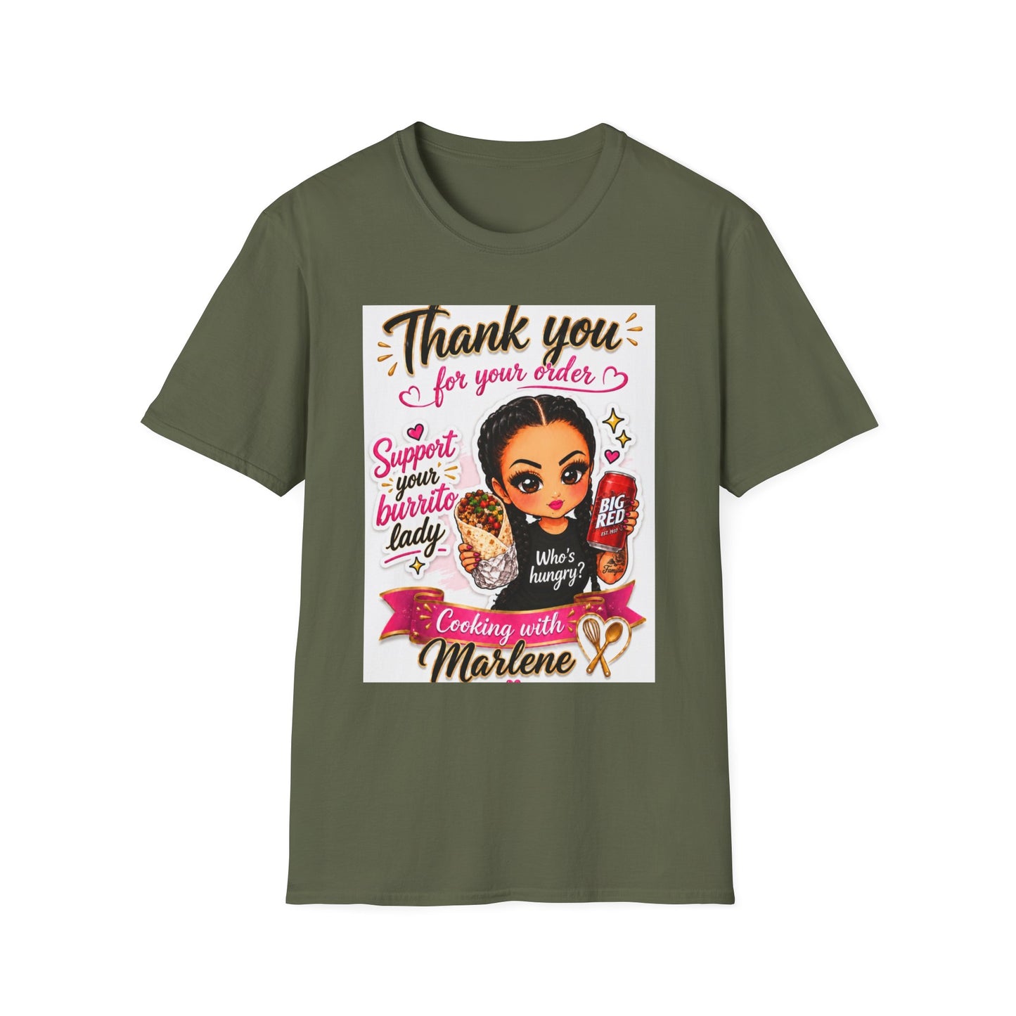 Thank You For Your Order T-Shirt — Support Your Favorite Boss Babe (Cooking with Marlene)
