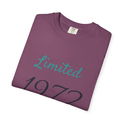 Limited Edition 1972 T-Shirt — Vintage Birthyear Tee
