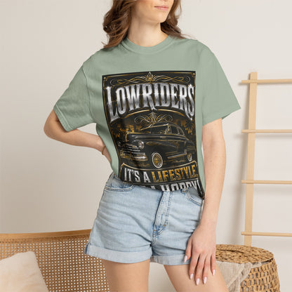 Lowriders T-Shirt — "It's a Lifestyle Not a Hobby" Classic Car Tee