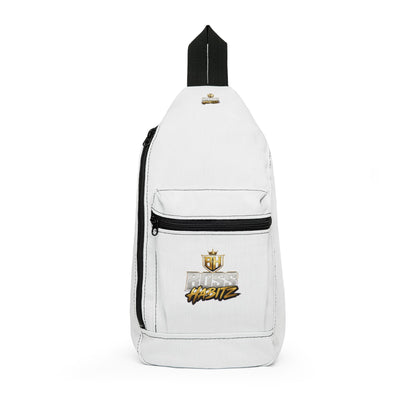 Sling Bag — White Gold Emblem Crossbody Pack