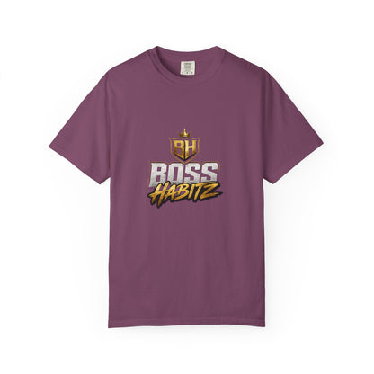 Boss Habitz Graphic T-Shirt — Gold Crest Streetwear Tee