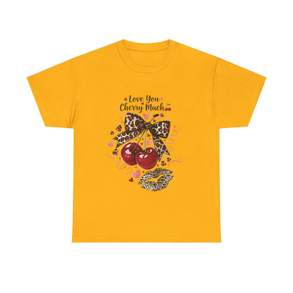 Cherry Love Tee – "Love You Cherry Much" Graphic T‑Shirt
