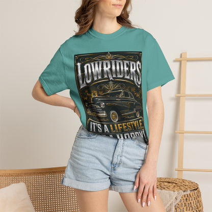 Lowriders T-Shirt — "It's a Lifestyle Not a Hobby" Classic Car Tee