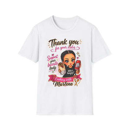 Thank You For Your Order T-Shirt — Support Your Favorite Boss Babe (Cooking with Marlene)
