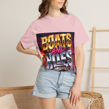 Boats and Hiles Graphic T-Shirt — Retro Yacht Beach Vibe Tee