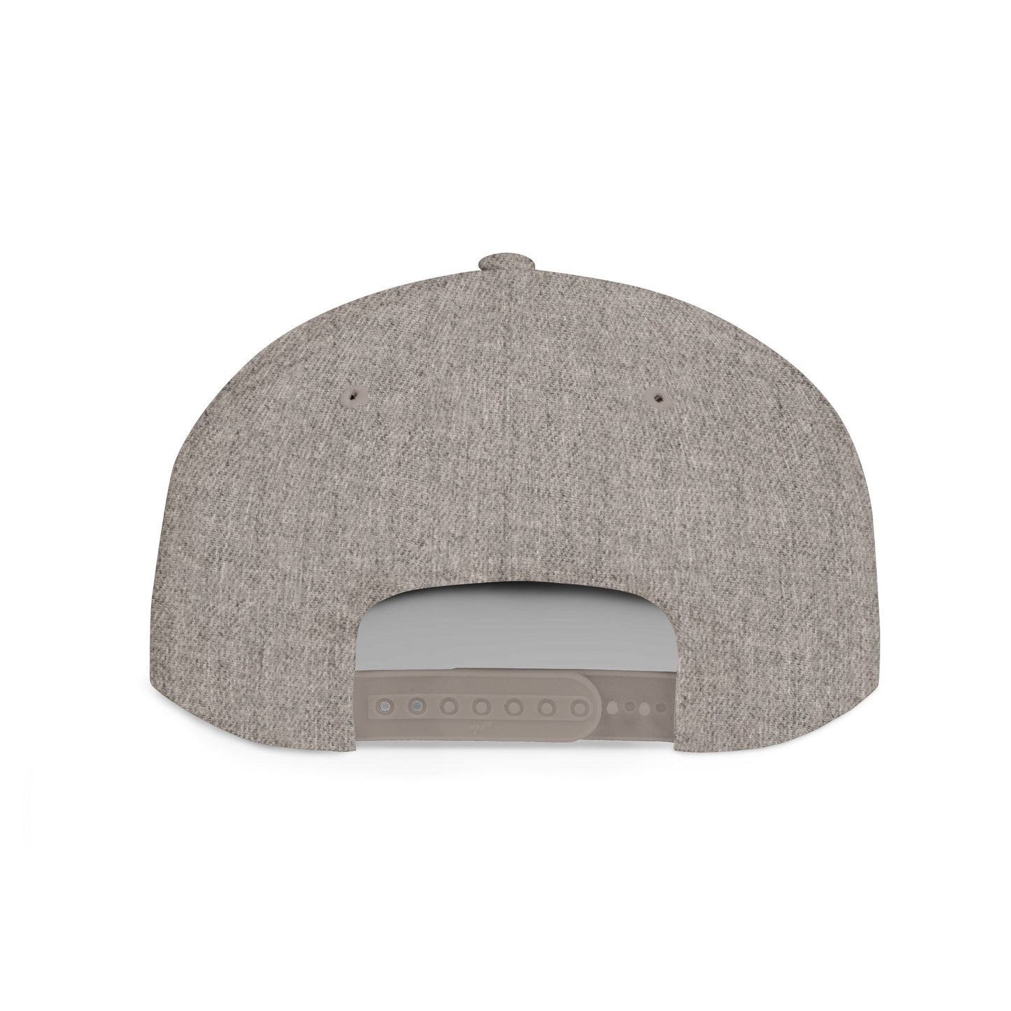 Snapback Hat — Gold Crown Shield Logo Flat Bill Cap