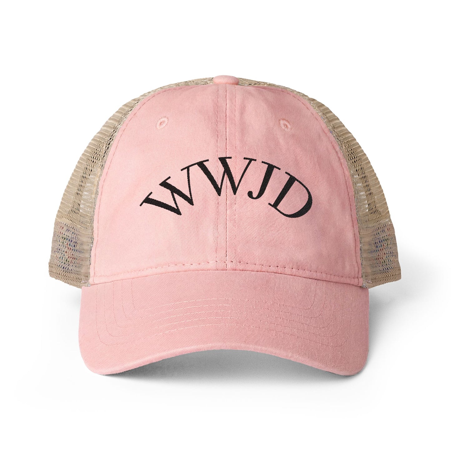 Women's Washed Mesh-Back Cap