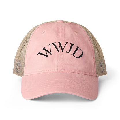 Women's Washed Mesh-Back Cap