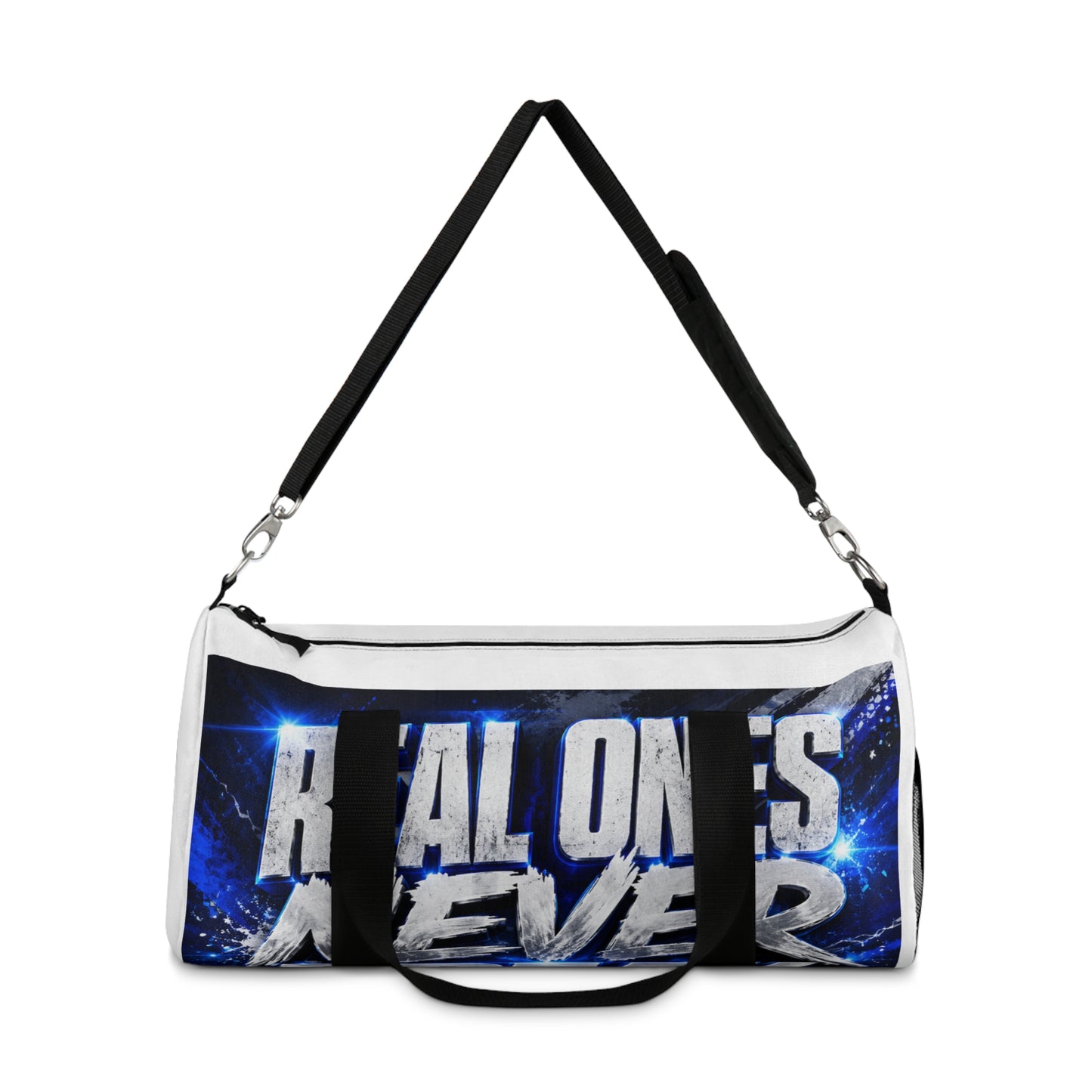 Realways Never Graphic Duffel Bag