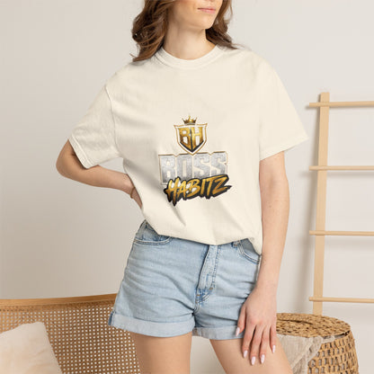 Boss Habitz Graphic T-Shirt — Gold Crest Streetwear Tee