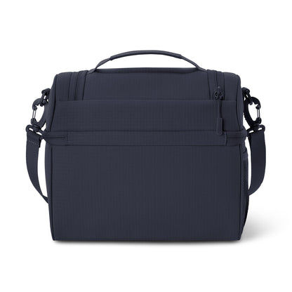 Insulated Cooler Bag with Beanie Patch — Compact Lunch Tote for Winter Outdoor Activities
