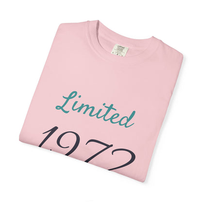 Limited Edition 1972 T-Shirt — Vintage Birthyear Tee