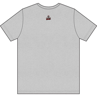 Graphic Tee — Bold Red 'F***' Streetwear T-Shirt with Boss Hustle Logo