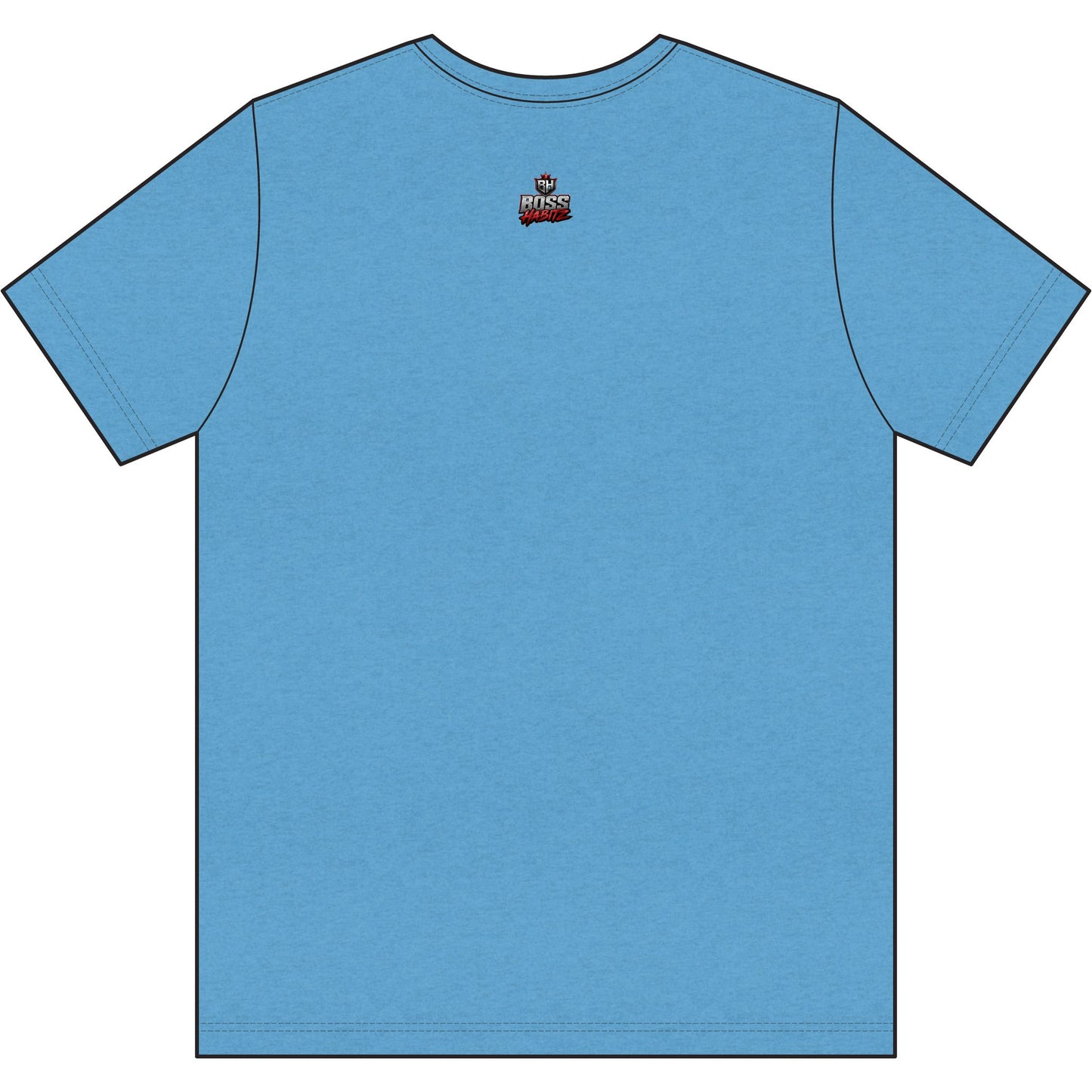 Graphic Tee — Bold Red 'F***' Streetwear T-Shirt with Boss Hustle Logo