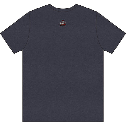 Graphic Tee — Bold Red 'F***' Streetwear T-Shirt with Boss Hustle Logo