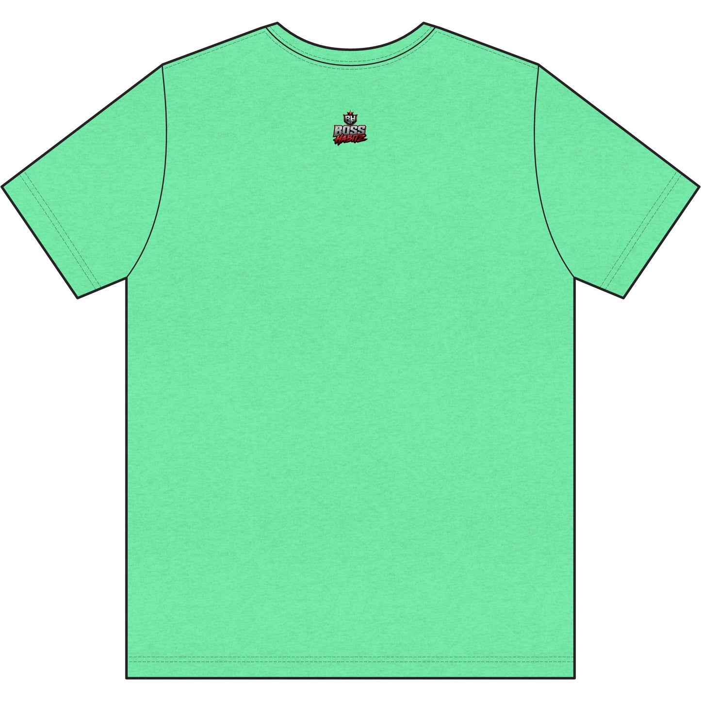 Graphic Tee — Bold Red 'F***' Streetwear T-Shirt with Boss Hustle Logo