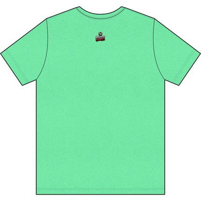 Graphic Tee — Bold Red 'F***' Streetwear T-Shirt with Boss Hustle Logo