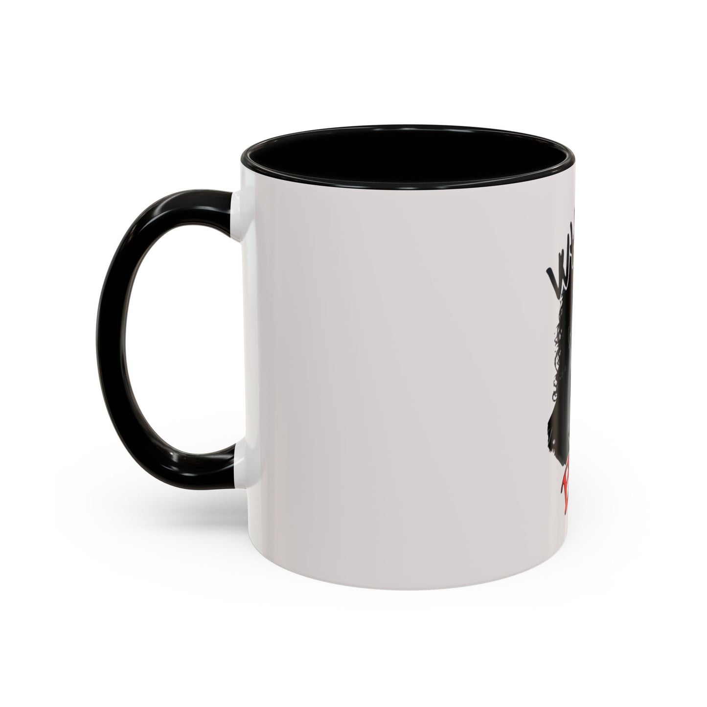Michael Jackson "Who's Bad?" Accent Coffee Mug