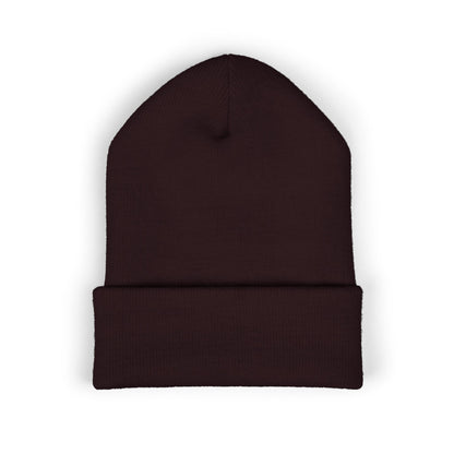 Boss Life Embroidered Cuffed Beanie — Streetwear Knit Hat for Confident Style