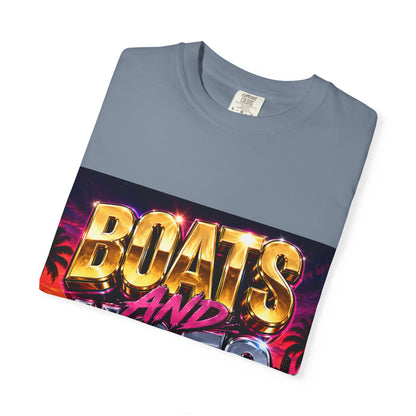 Boats and Hiles Graphic T-Shirt — Retro Yacht Beach Vibe Tee