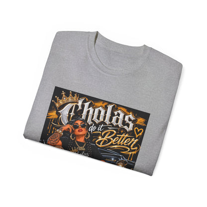 Cholas Do It Better T‑Shirt — Vintage Chola Street Art Tee