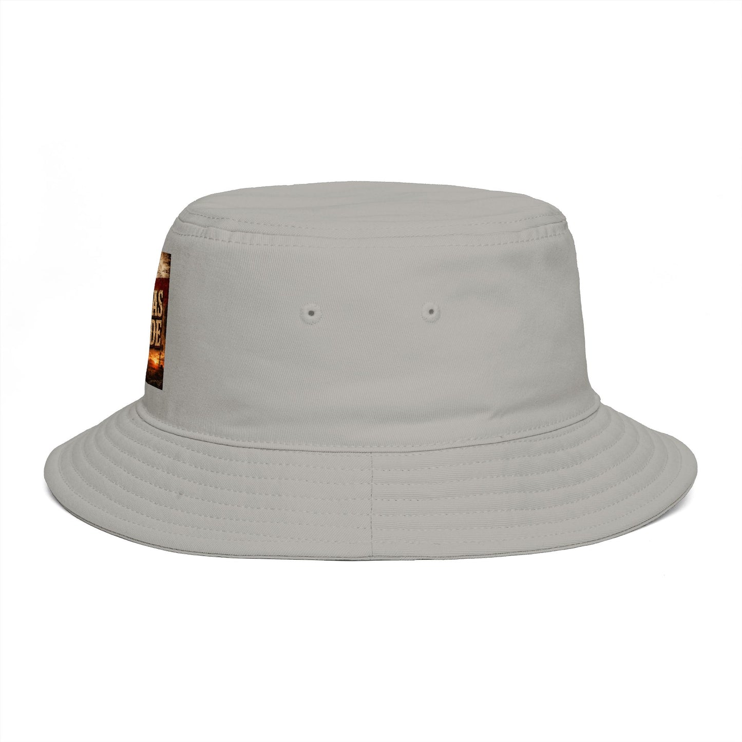 Texas Made Bucket Hat — Vintage Flag Graphic