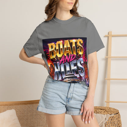 Boats and Hiles Graphic T-Shirt — Retro Yacht Beach Vibe Tee