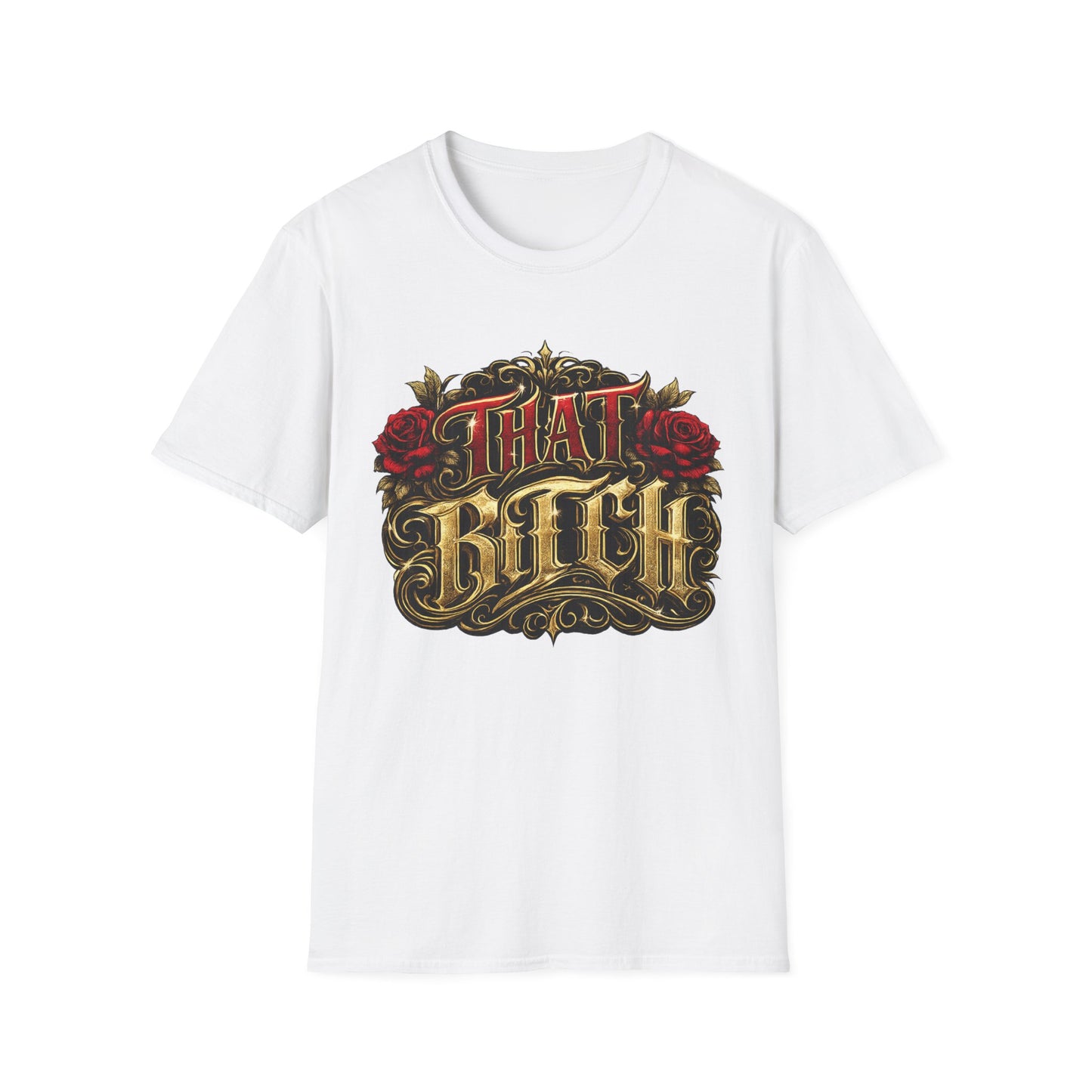 "That Bitch" Vintage Rose Graphic T-Shirt