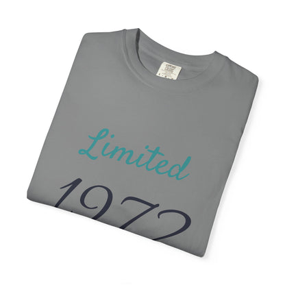 Limited Edition 1972 T-Shirt — Vintage Birthyear Tee