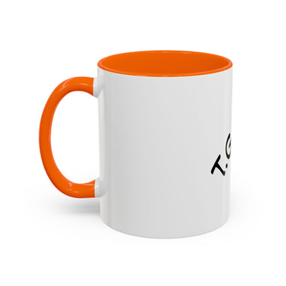 T.G.I. Friyay Accent Coffee Mug - 11/15oz Ceramic Mug for Office, Weekend Vibes & Gift