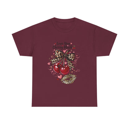 Cherry Love Tee – "Love You Cherry Much" Graphic T‑Shirt
