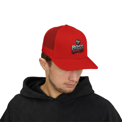 Boss Hustle Snapback Trucker Cap