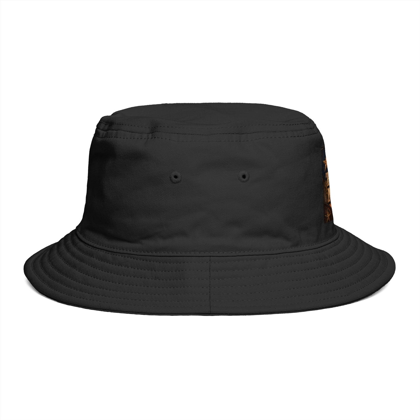 Texas Made Bucket Hat — Vintage Flag Graphic