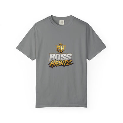 Boss Habitz Graphic T-Shirt — Gold Crest Streetwear Tee