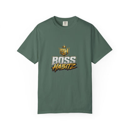Boss Habitz Graphic T-Shirt — Gold Crest Streetwear Tee