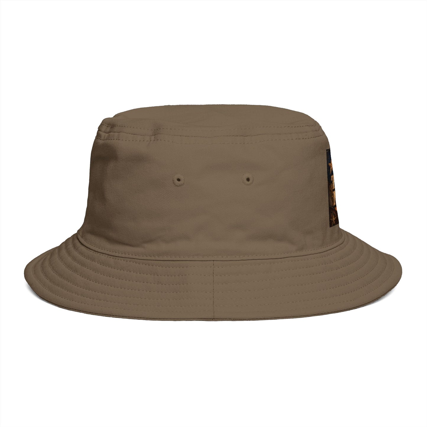 Texas Made Bucket Hat — Vintage Flag Graphic
