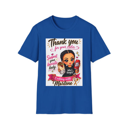 Thank You For Your Order T-Shirt — Support Your Favorite Boss Babe (Cooking with Marlene)