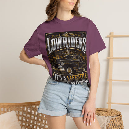 Lowriders T-Shirt — "It's a Lifestyle Not a Hobby" Classic Car Tee