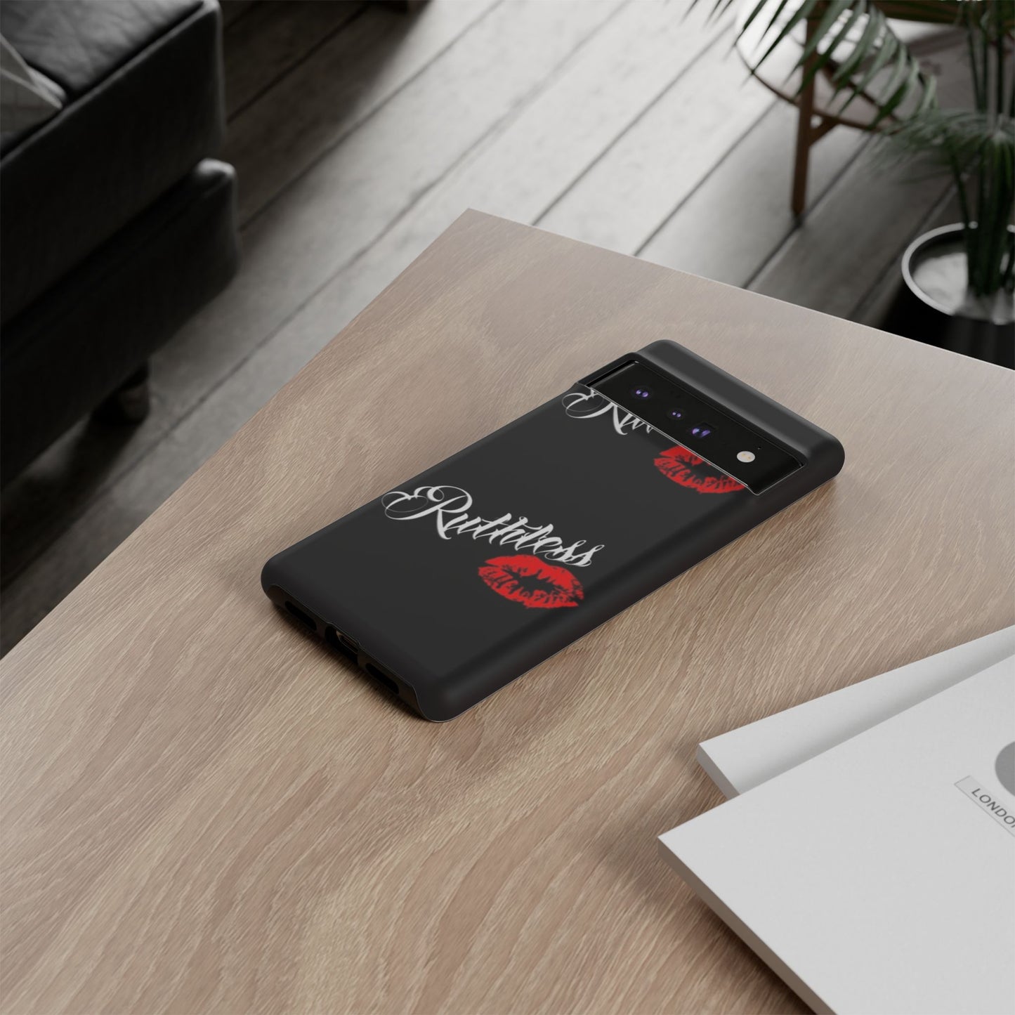 Ruthless Red Kiss Phone Case