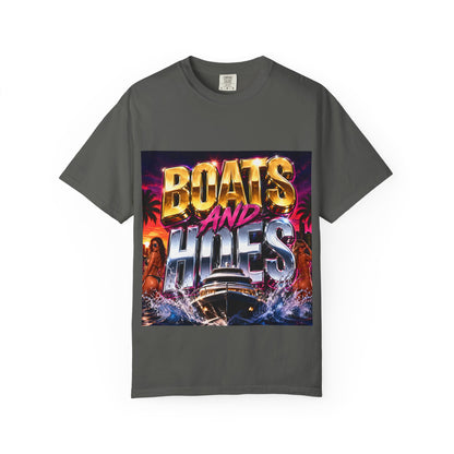Boats and Hiles Graphic T-Shirt — Retro Yacht Beach Vibe Tee