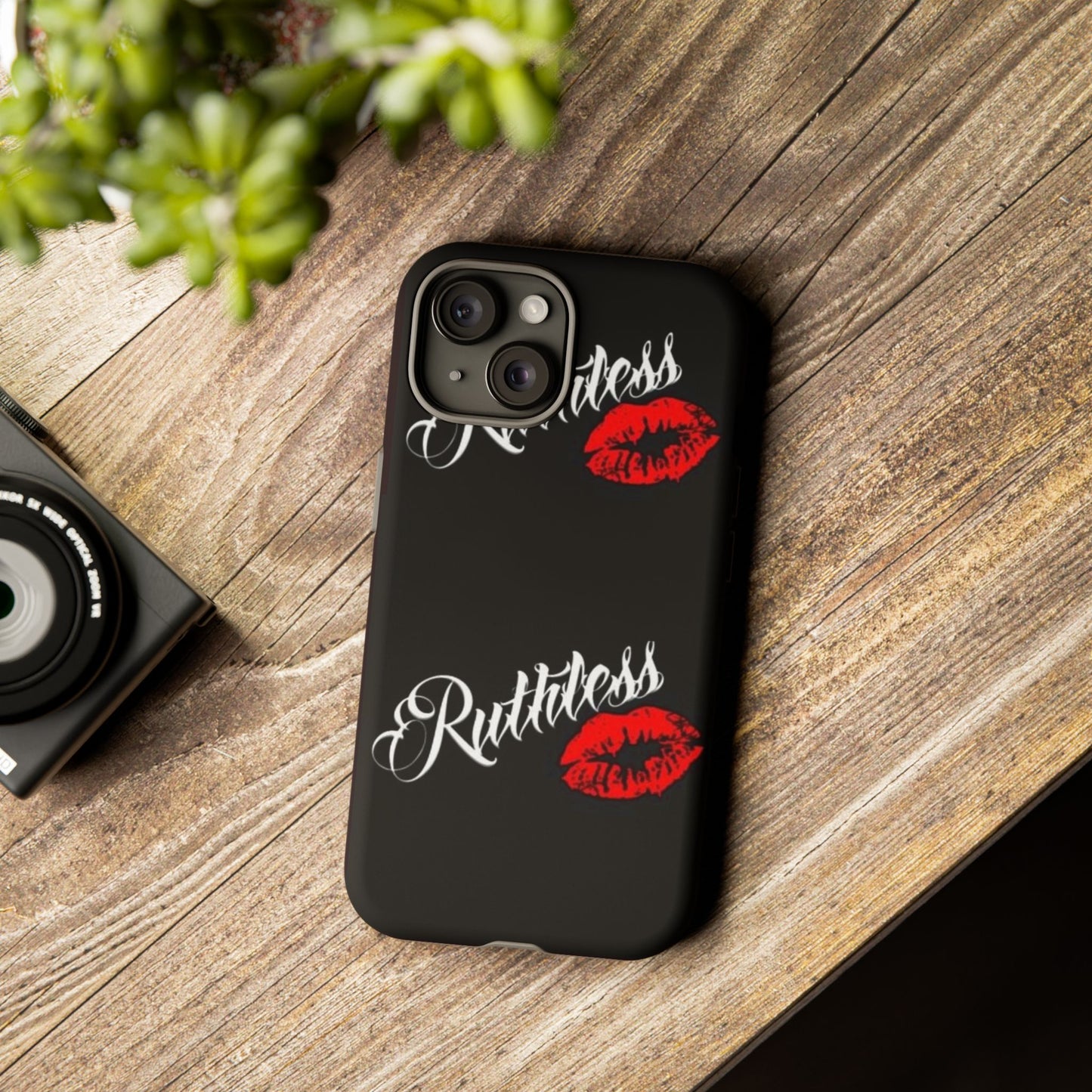 Ruthless Red Kiss Phone Case